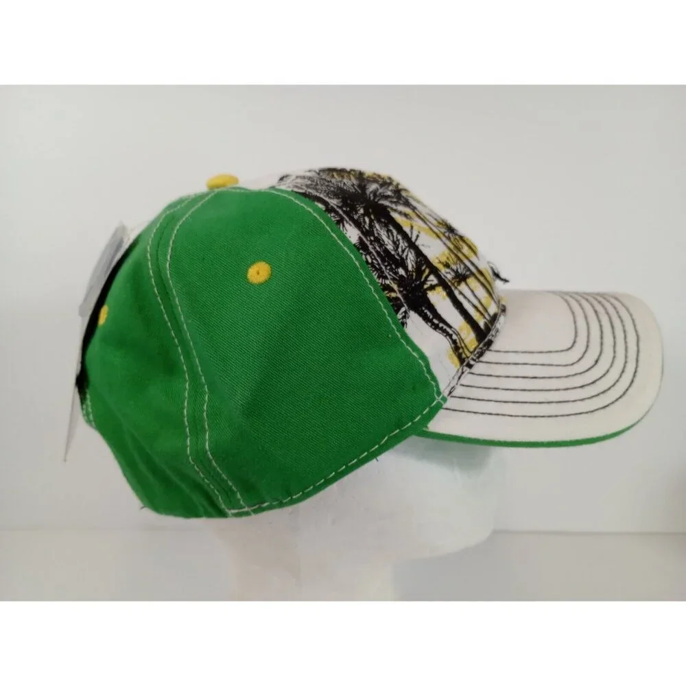 2009 Anheuser-Busch Official Product Budweiser Logo Green Adjustable Hat Cap NWT - Picture 4 of 9